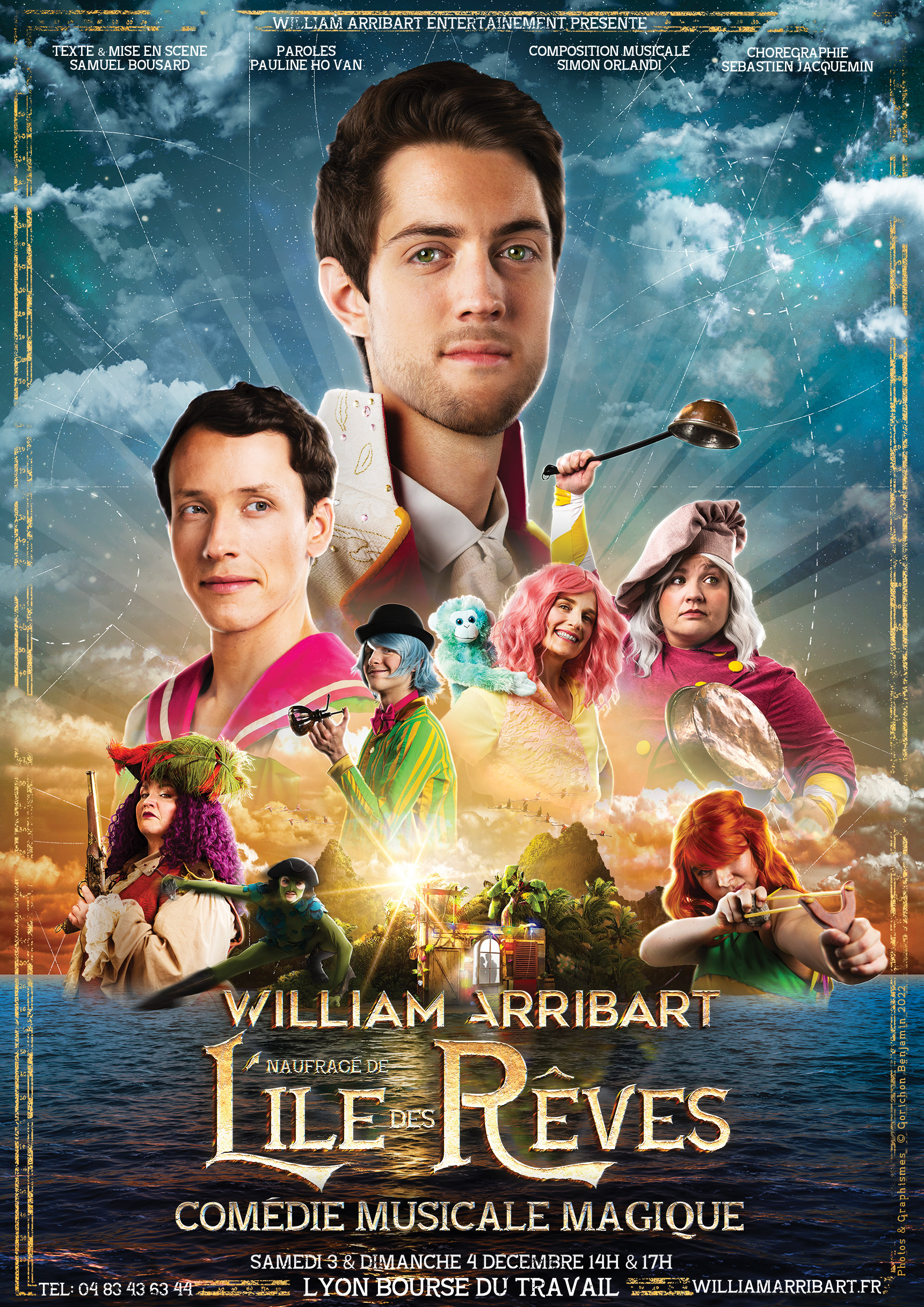 affiche de film avec William Arribart