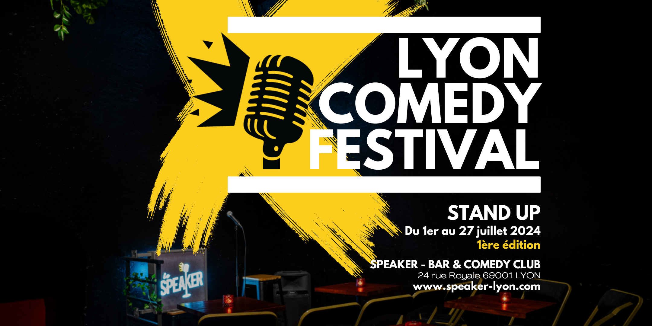 Le Speaker, le Comedy Club des pentes de la Croix-Rousse