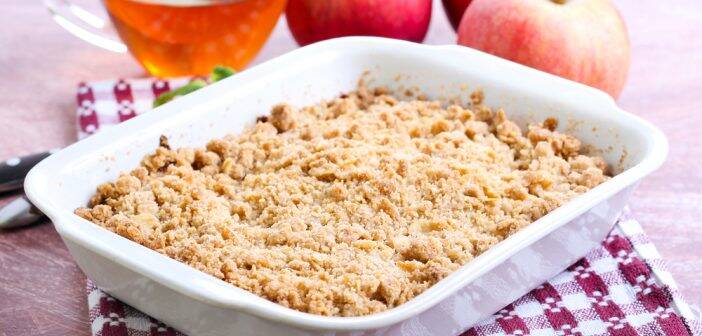 On a cuisiné pour vous #16 : Crumble aux pommes