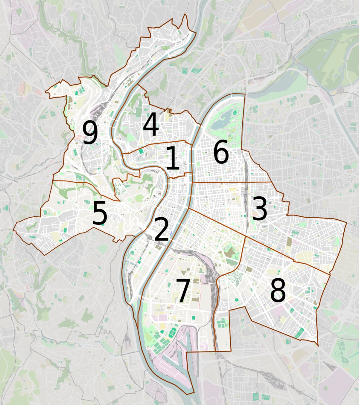 Les quartiers de Lyon et leurs habitants, une étude impertinente.
