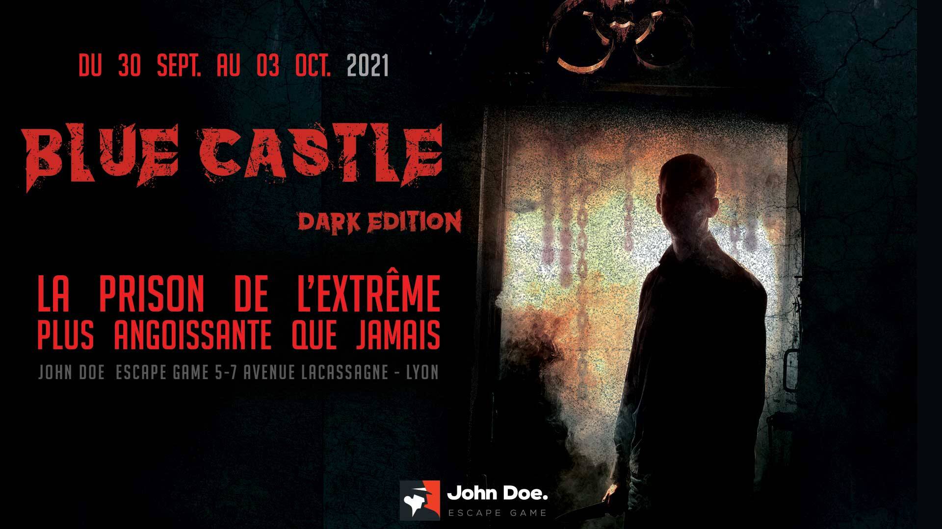 John Doe Escape Game : la mission Blue Castle revient en Dark Edition pendant 4 jours !