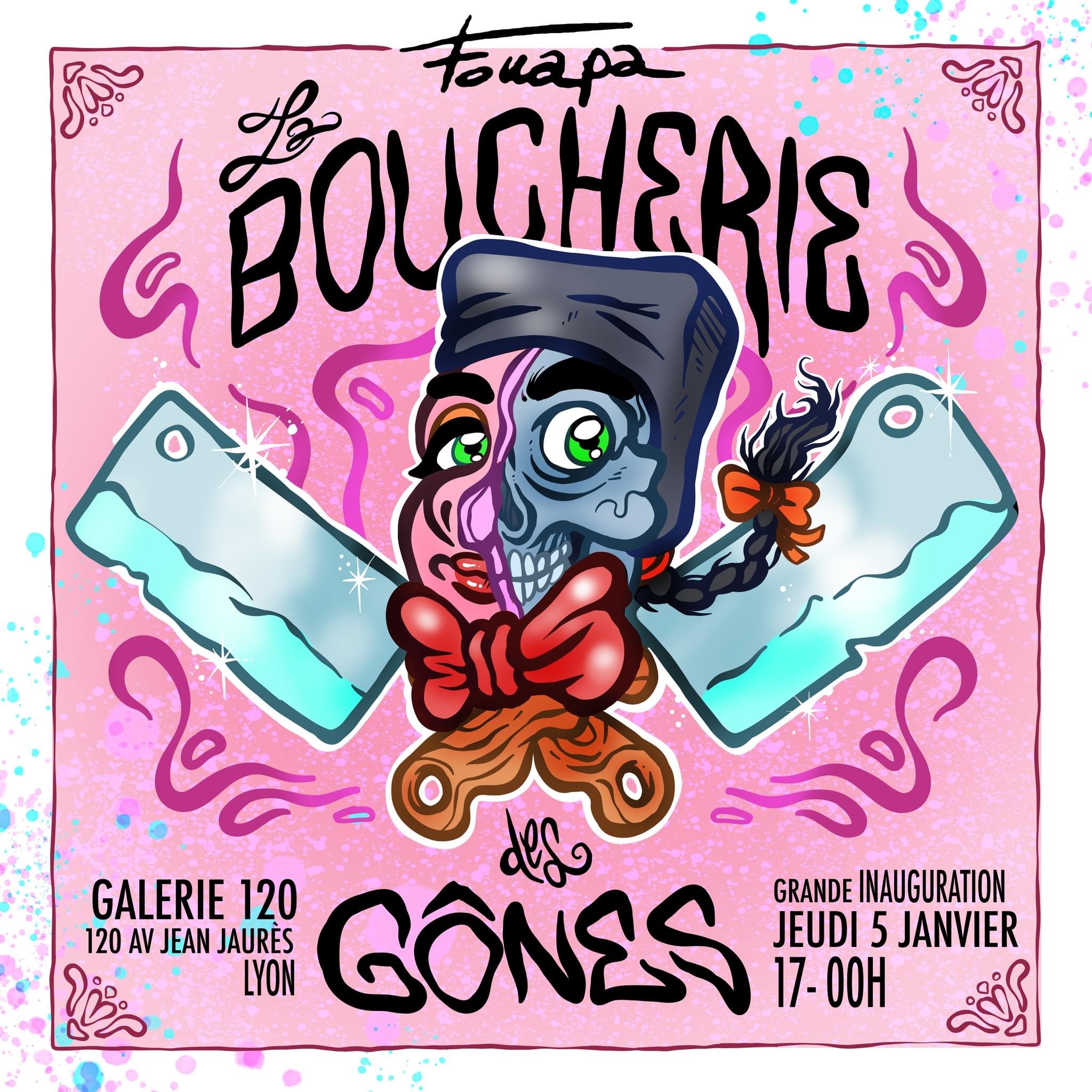 affiche d'exposition d'art à lyon