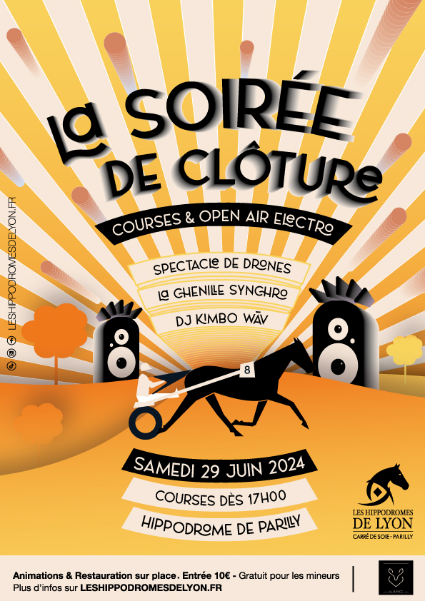 L'Hippodrome de Parilly vous convie à sa grande soirée de clôture !