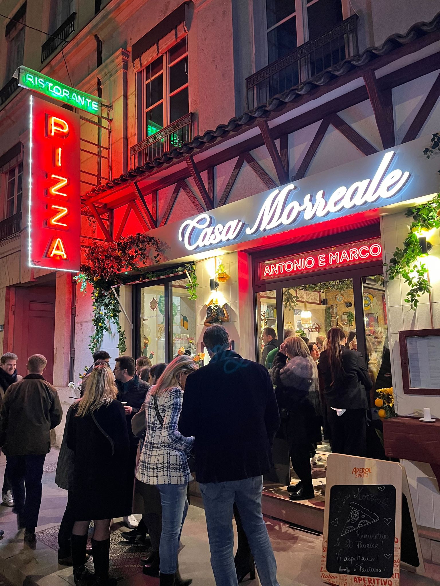 Les frères Antonio e Marco ont encore frappé avec leur nouveau restaurant familial !