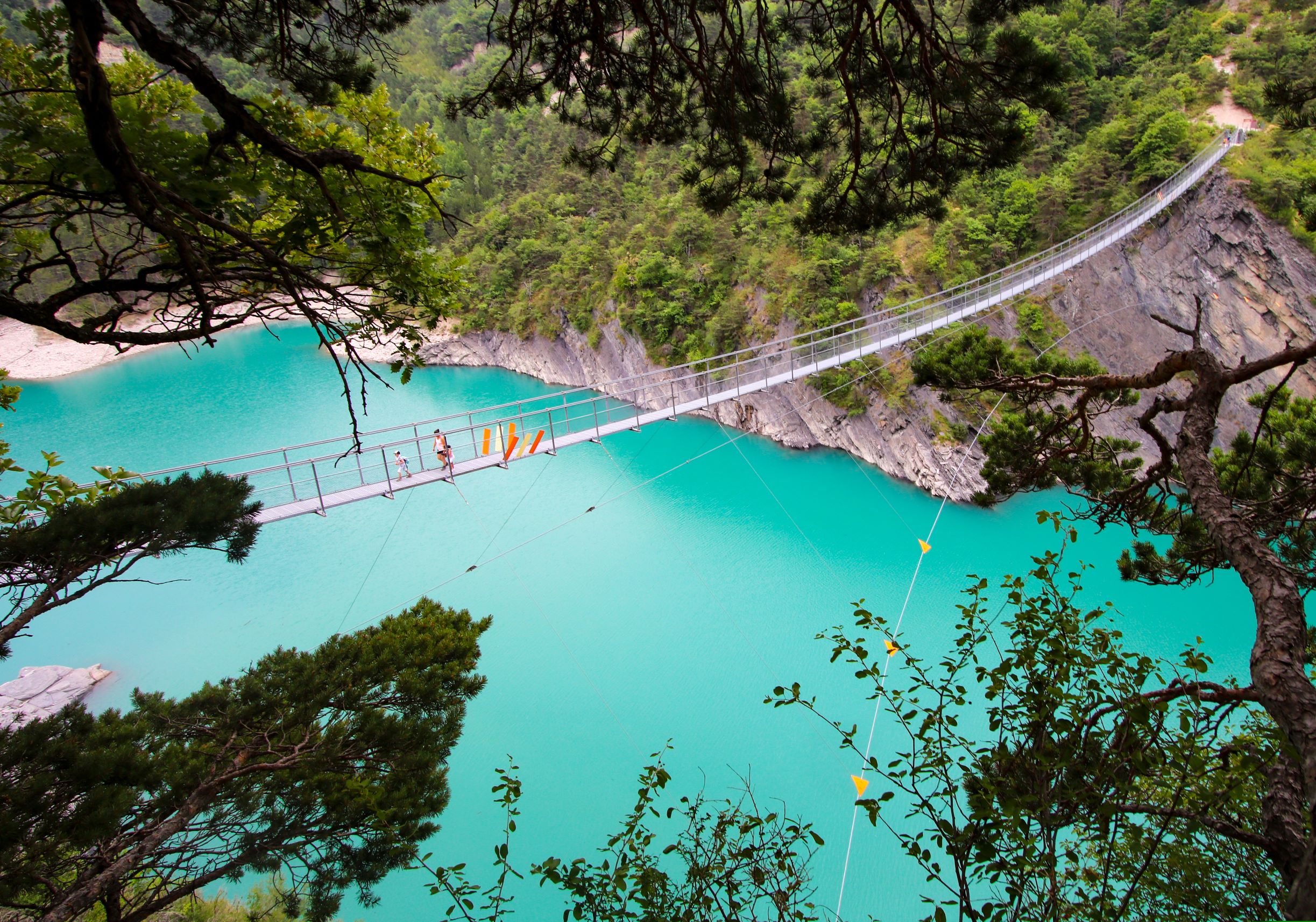 Passerelle Himalayenne du Lac de Monteynard