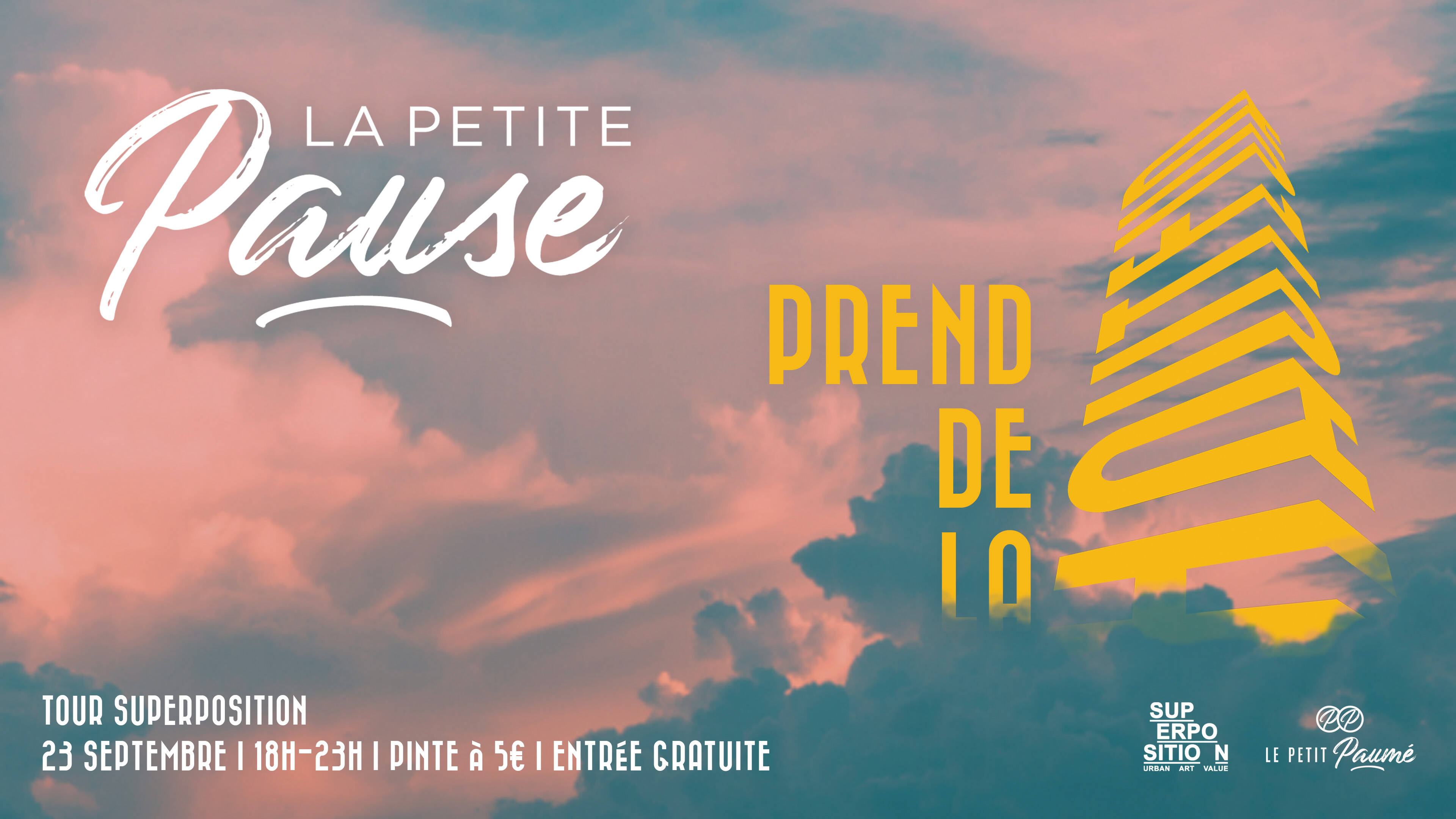 Jeudi 23 septembre la Petite Pause prend de la hauteur !