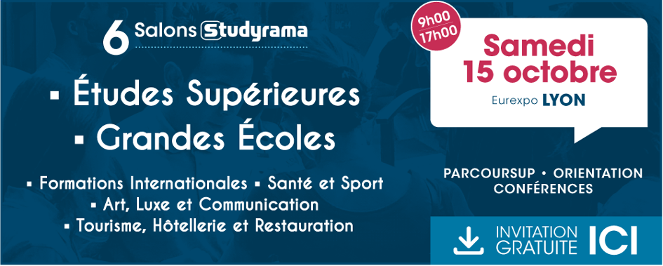 affiche salon Studyrama