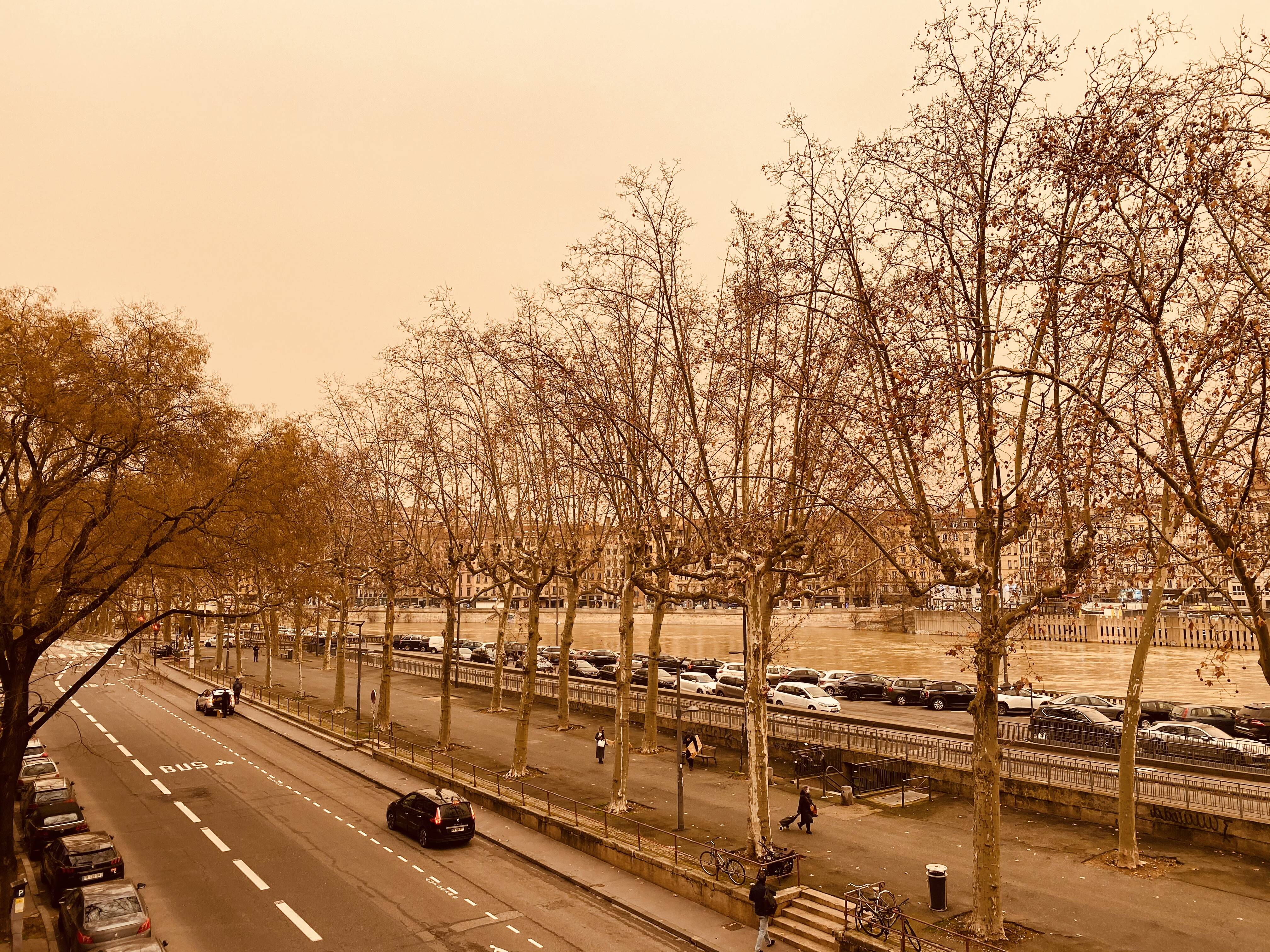 Le ciel sera ocre ce samedi à Lyon !